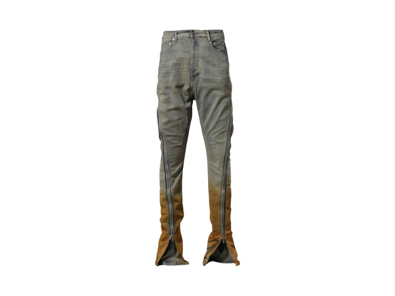 Rick Owens DRKSHDW Bolan Banana Pants Sky/Orange Degrade