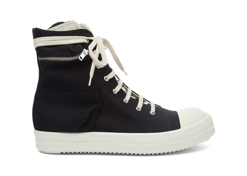 Rick Owens DRKSHDW Cargo Lace Hi Black Milk