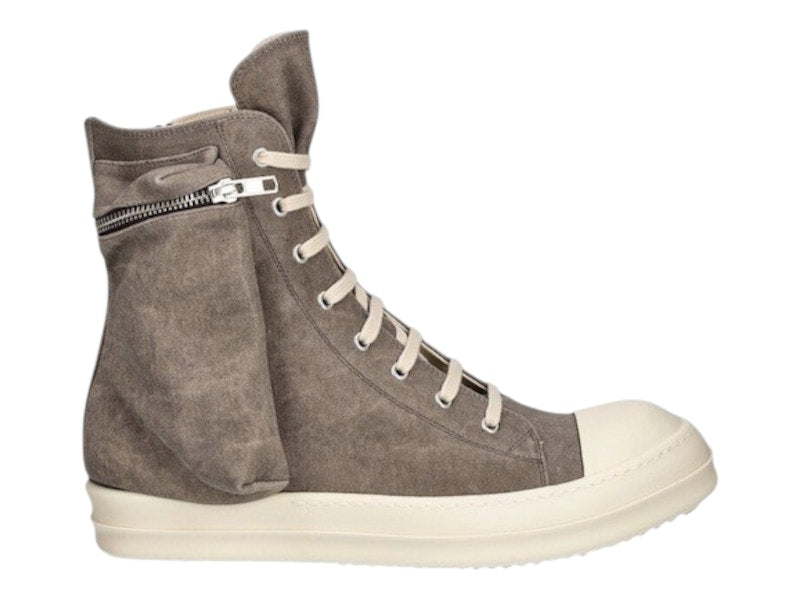 Rick Owens DRKSHDW Cargo Sneaks Dust Milk