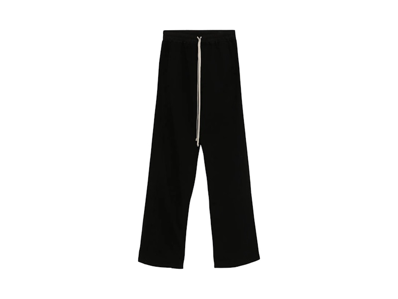 Rick Owens DRKSHDW Fleece Pusher Pants Black