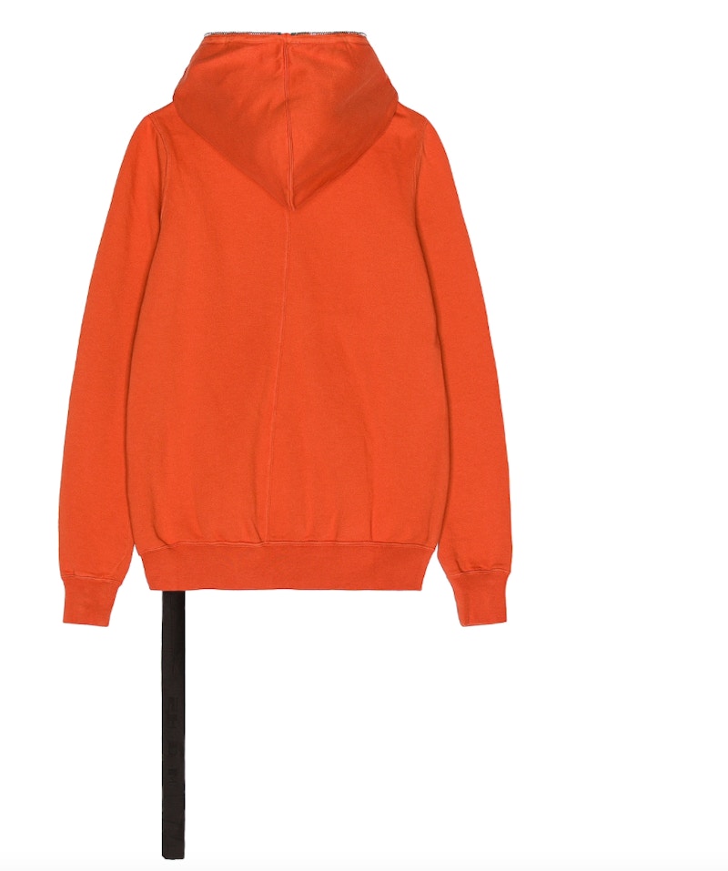 Rick Owens DRKSHDW Gimp Hoodie Orange