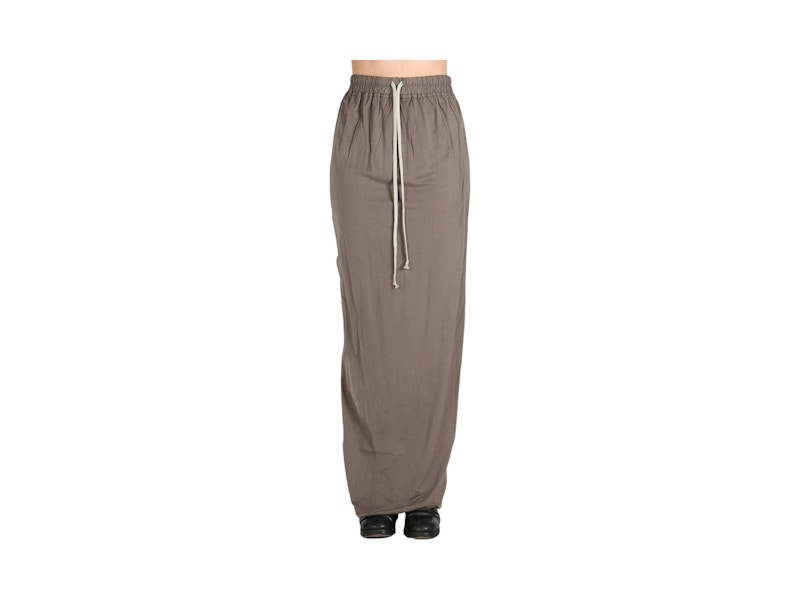 Rick Owens DRKSHDW Jersey Pull On Pillar Skirt Dust