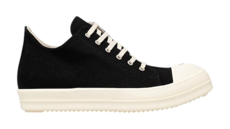 Rick Owens DRKSHDW Lido Low Sneaks So Black Milk