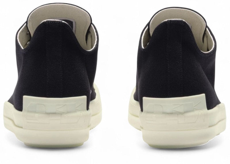 Rick Owens DRKSHDW Low Black Milk (DRKSHDW Heel Logo)