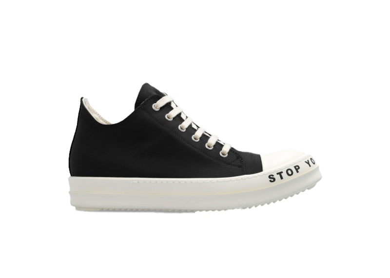 Rick Owens DRKSHDW Low Stop Your Breath Black