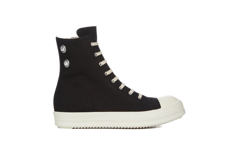 Rick Owens DRKSHDW Sneaks High Black Milk (Women's)