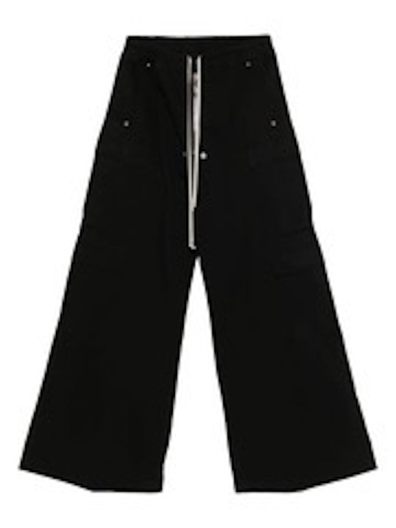 Rick Owens DRKSHDW Twill Double Cargo Jumbo Belas Pants Black