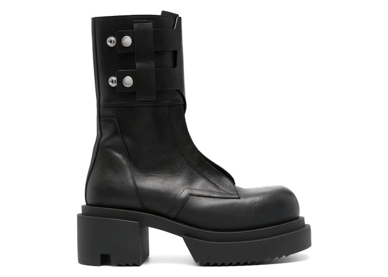Rick Owens Field Bogun Stiefel 80mm Boot Black