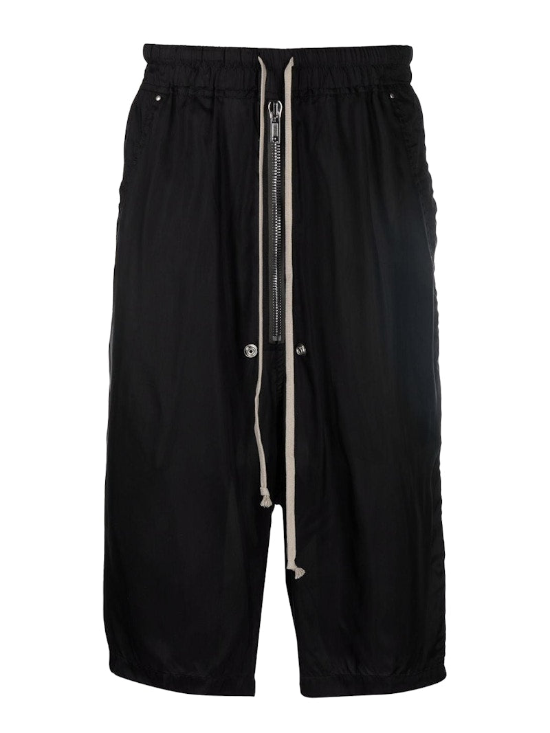 Rick Owens Fogachine Bela Pods Shorts Black