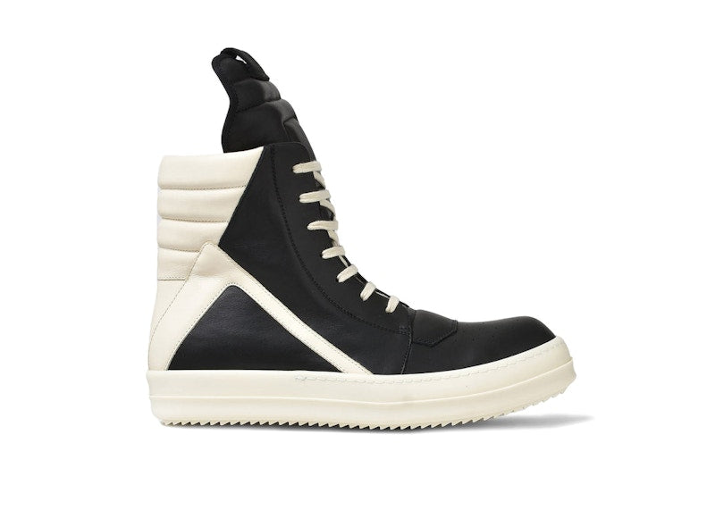 Rick Owens Geobaskets Black Milk (Women's)