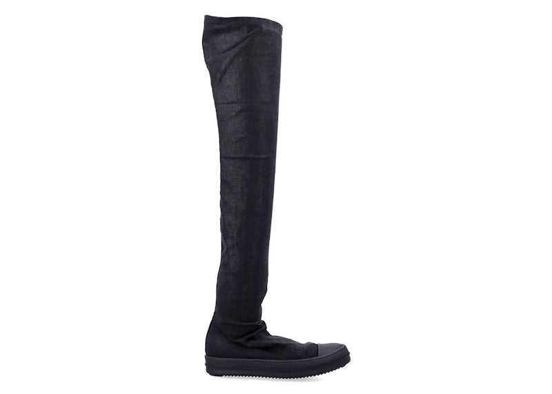 Rick Owens Hollywood DRKSHDW High Sock Sneaks Black (Women's)