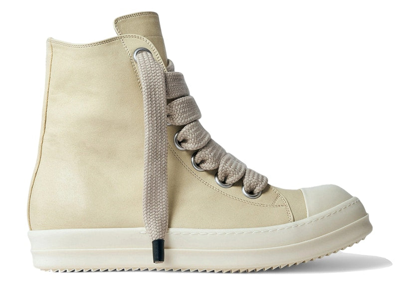 Rick Owens Hollywood Jumbo Lace High Parchment (Women's)