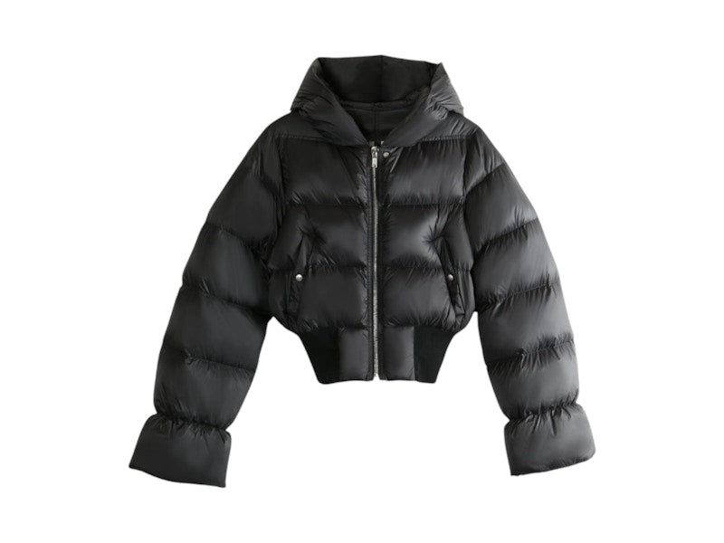 Rick Owens Hooded Jacket Black