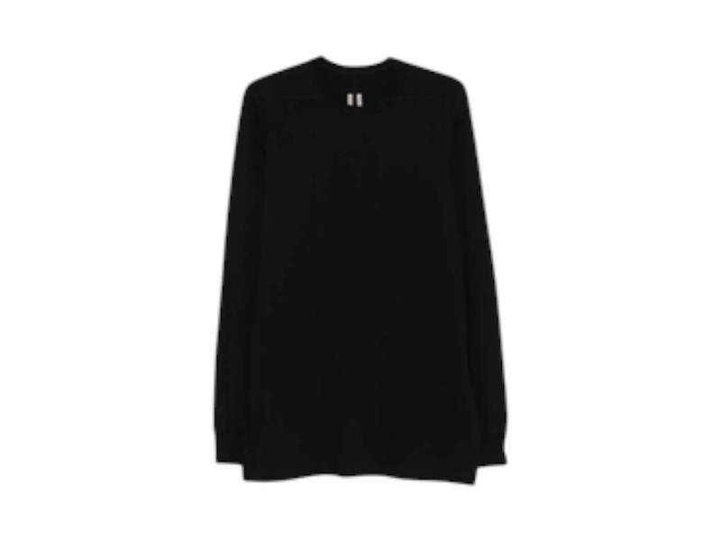 Rick Owens Level Ls T-shirt Black