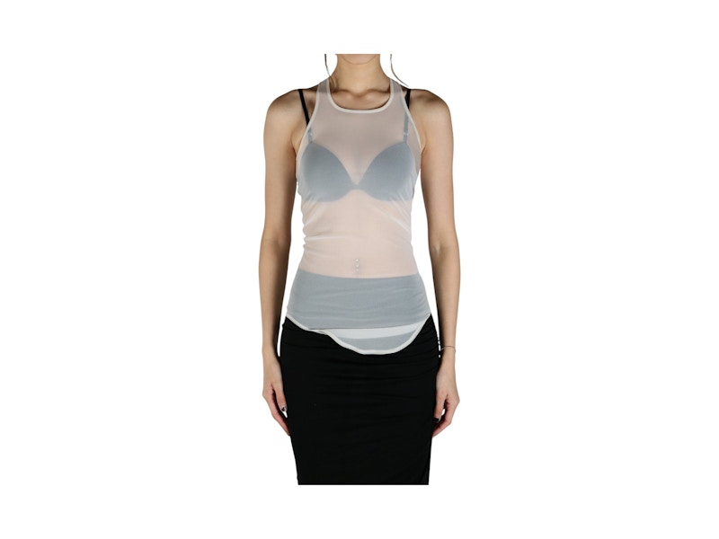 Rick Owens Lilies Basic Tank Top Dove