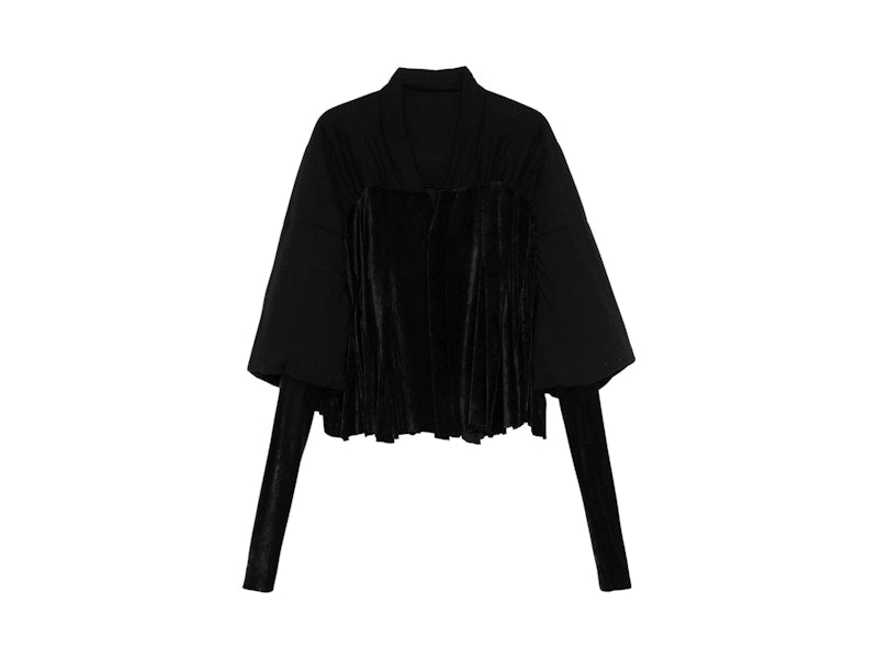Rick Owens Lilies Duvetessa Cropped Jacket Black