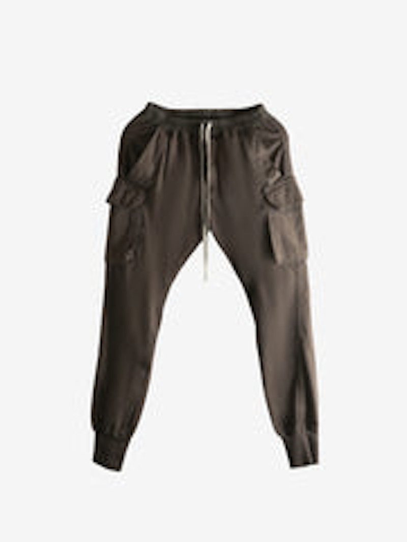 Rick Owens Mastodon Cut Pants Dark DUSt