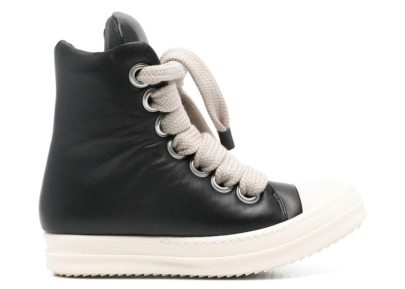 Rick Owens Porterville Jumbo Laced Padded High Black Milk (Women's)