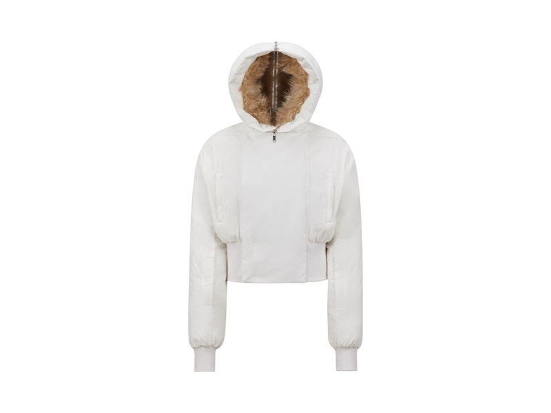 Rick Owens Rick Owens x Moncler Woven Alice Parka Milk