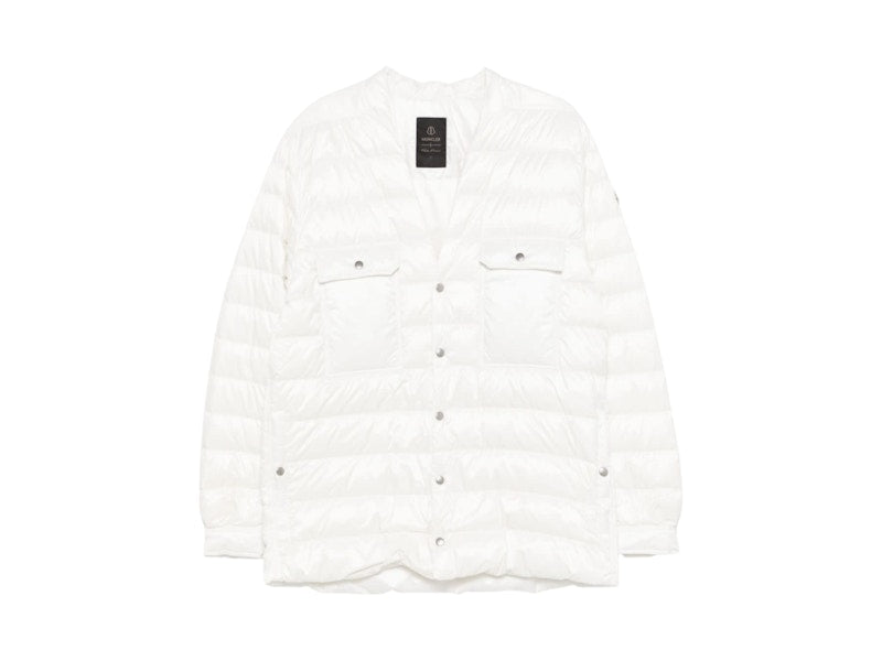 Rick Owens Rick Owens x Moncler Woven Outershirt Milk