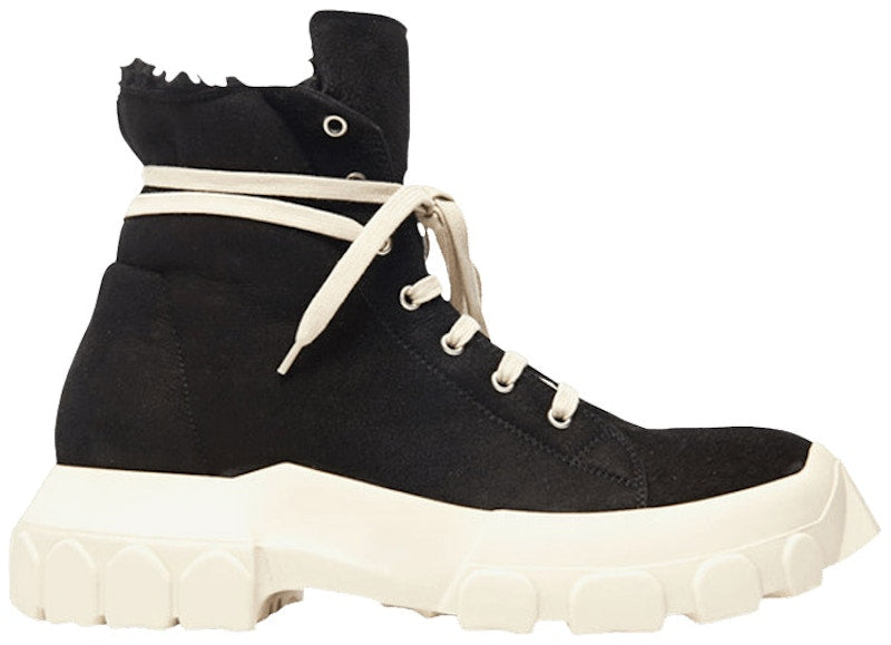 Rick Owens Shearling High Black 2019
