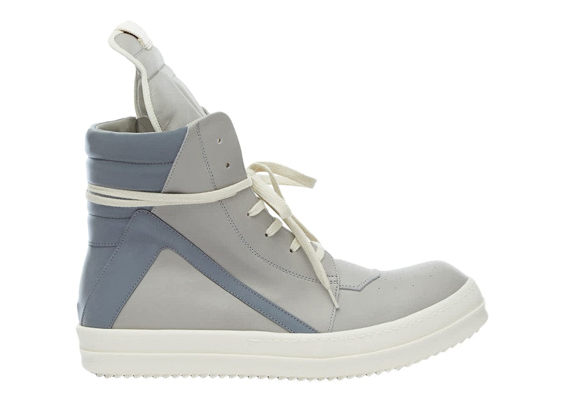 Rick Owens Strobe Geobasket High Pearl Grey