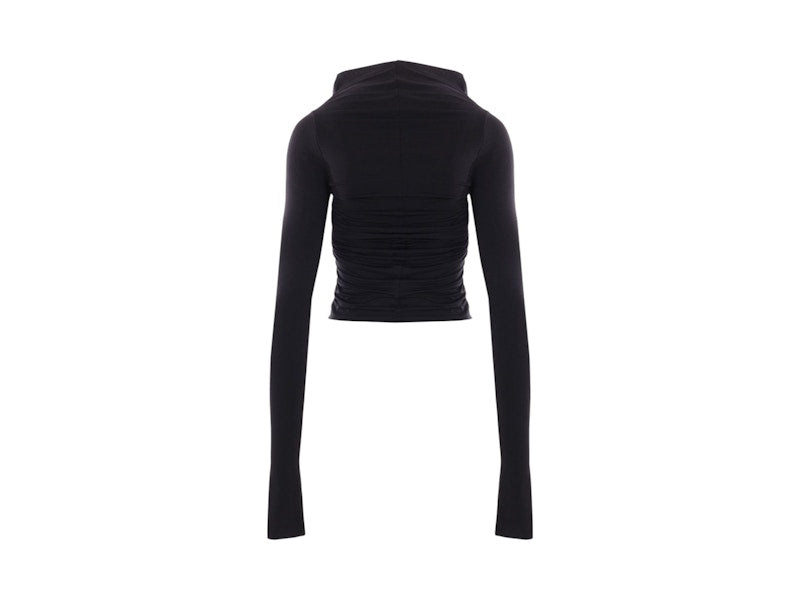 Rick Owens T-shirt Jersey LS Prong Jersey T-shirt Black