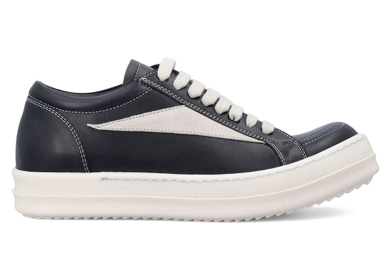 Rick Owens Vintage Low Cow Leather Black Milk (Women's)