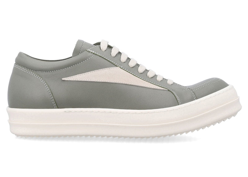 Rick Owens Vintage Low Sneaks Celadon Milk