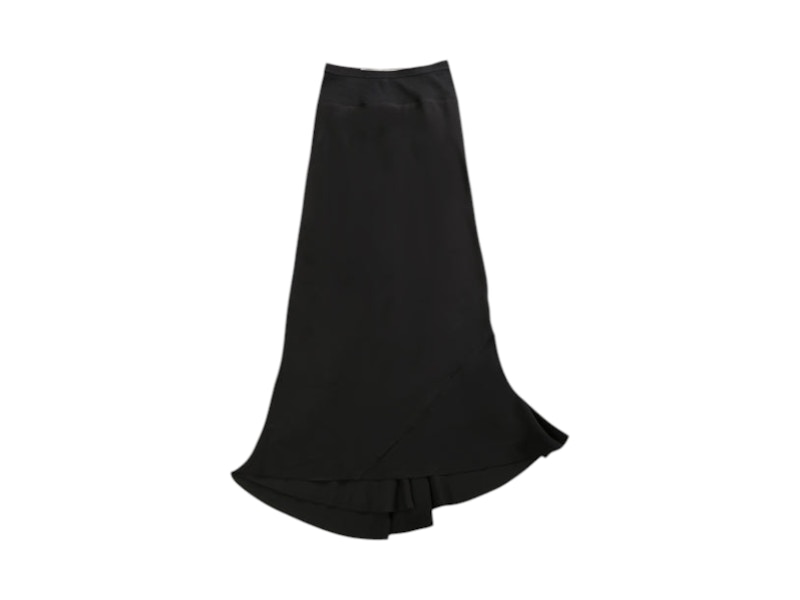 Rick Owens Viscose Slip Dress Black