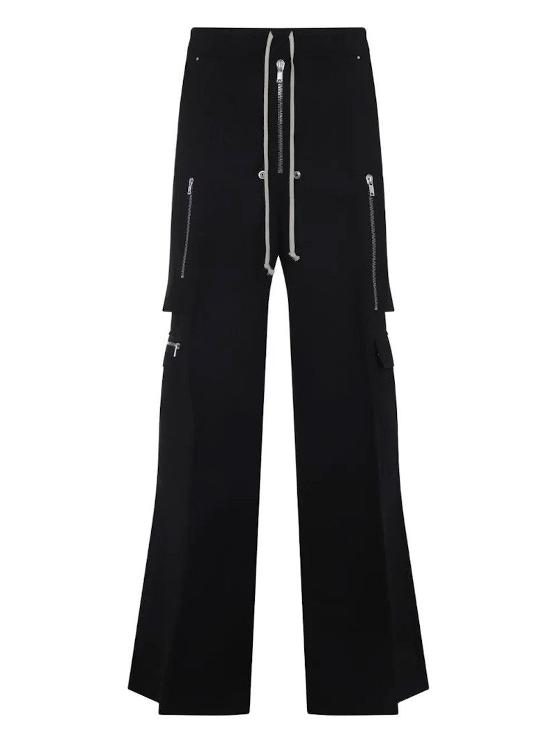 Rick Owens Wool Cargobela Pants Black