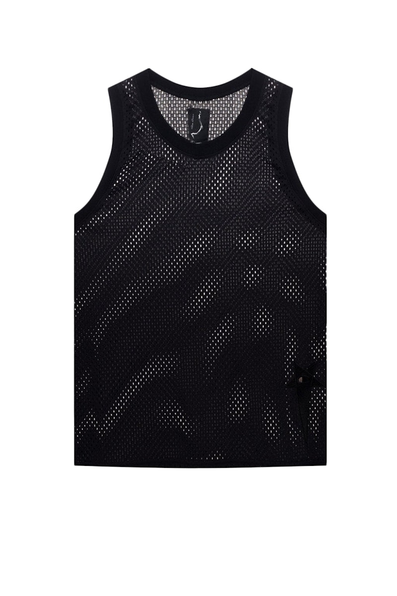 Rick Owens x Champion Micro Mesh Tank Top Black