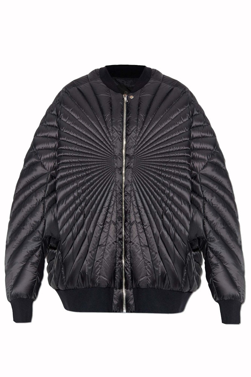 Rick Owens x Moncler Woven Radiance Peter Jacket Black