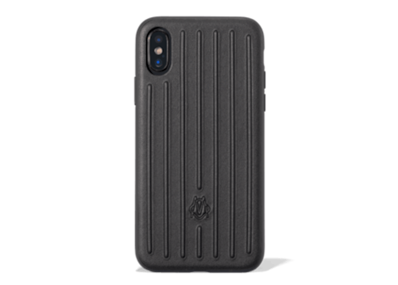 Rimowa Leather Black Case for iPhone XS