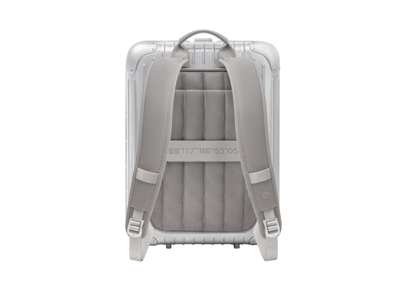 Rimowa Original Bag - Aluminum Backpack Silver