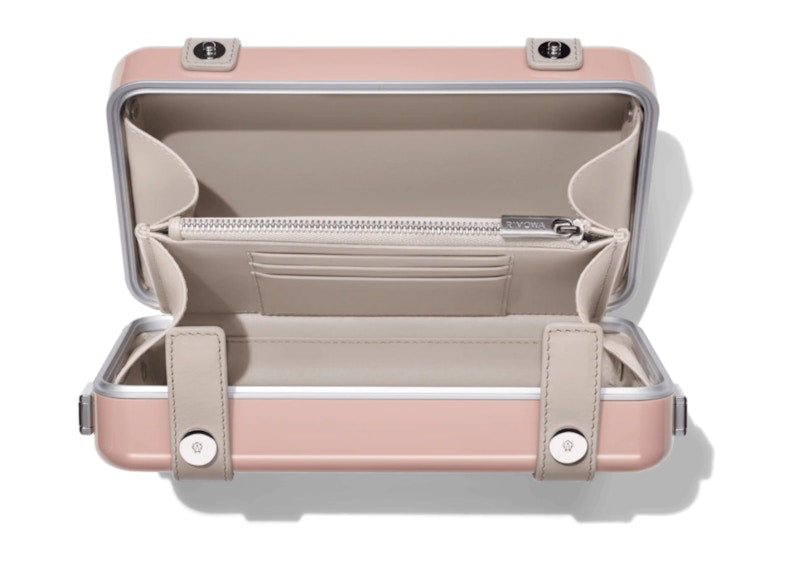 Rimowa Personal Polycarbonate Cross-Body Clutch Bag Rose
