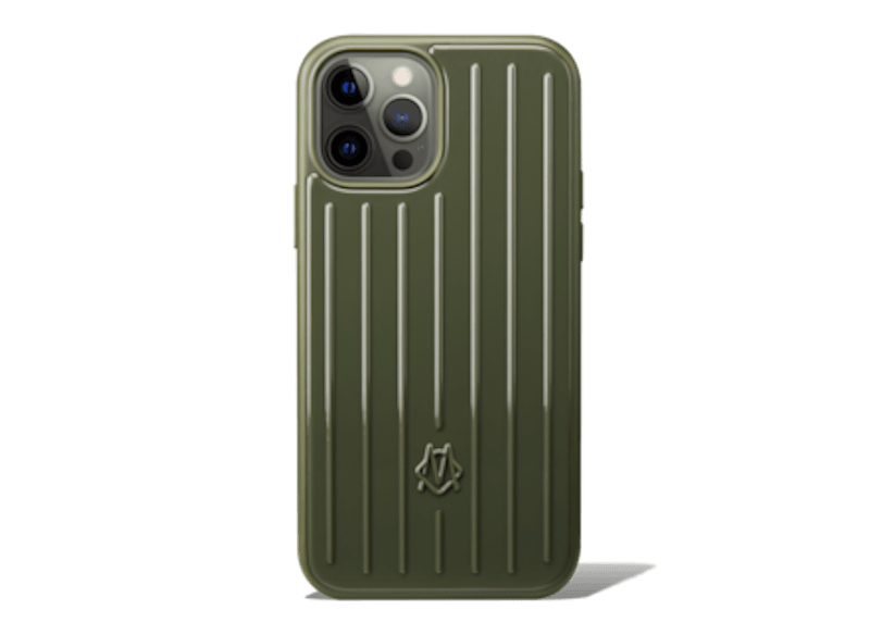 Rimowa Polycarbonate Cactus Green Groove Case for iPhone 12 & 12 Pro