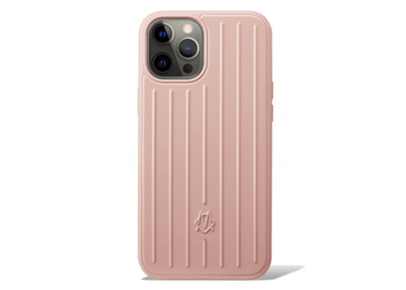 Rimowa Polycarbonate Desert Rose Pink Groove Case for iPhone 12 Pro Max