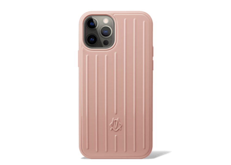 Rimowa Polycarbonate Desert Rose Pink Groove Case for iPhone 12 & 12 Pro