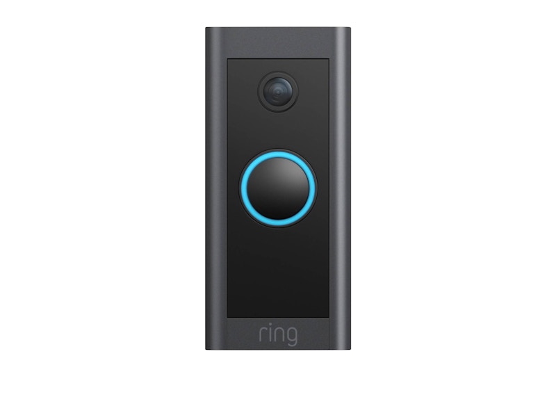 Ring Wi-Fi Video Doorbell Wired B08CKHPP52 Black
