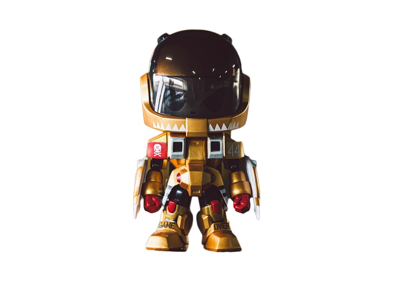 Robotech x Huck Gee x Bait S Head Figure Gold