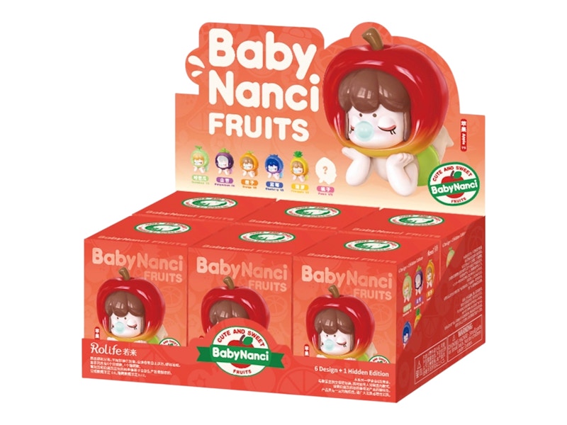 Rolife Baby Nanci Fruits Series Figure Sealed Case (6 Blind Box)
