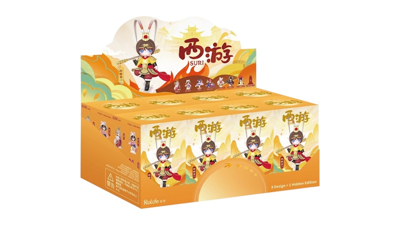 Rolife Surprise Figure Dolls- Suri's Journey to the West SIXX Sealed Case (8 Blind Boxes)
