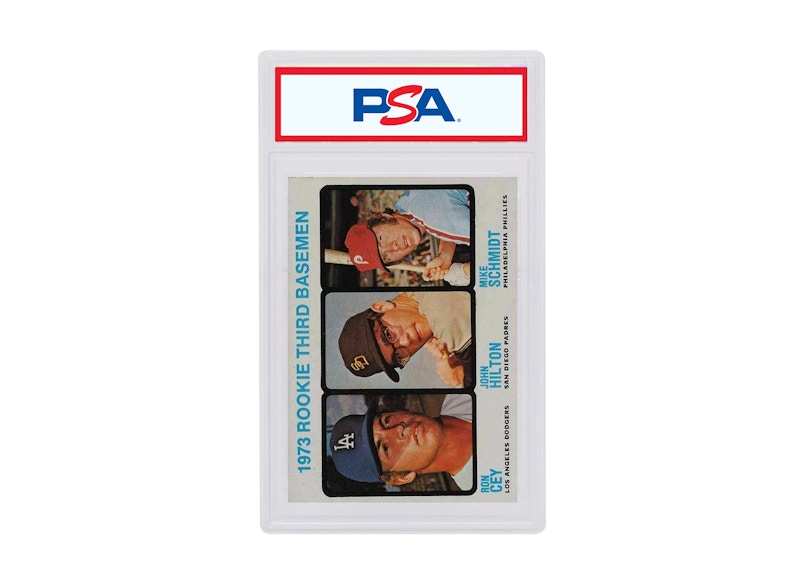 Ron Cey/John Hilton/Mike Schmidt 1973 Topps Rookies #615 (PSA or BGS Graded)