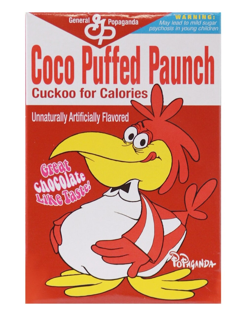 Ron English Cereal Killer Coco Puffed Paunch Figure (3 Inch)
