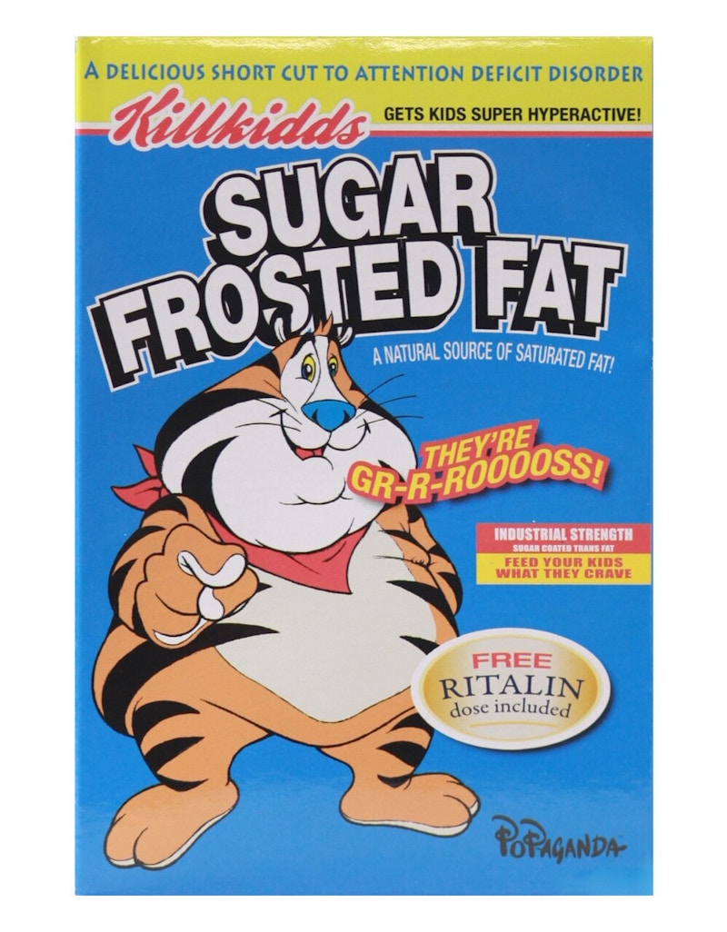 Ron English Cereal Killer Fat Tony Figure (3 Inch)