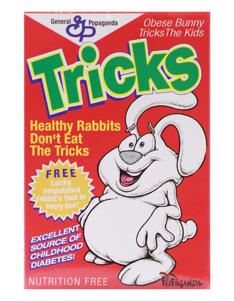 Ron English Cereal Killer Tricky The Obese Rabbit Figure (3 Inch)