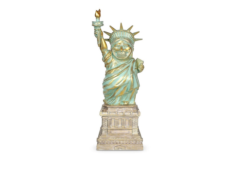 Ron English Liberty Grin Figure Patina