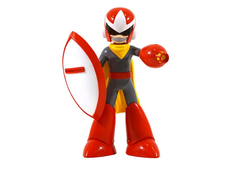Ron English Megaman Proto Man AP Grin Figure