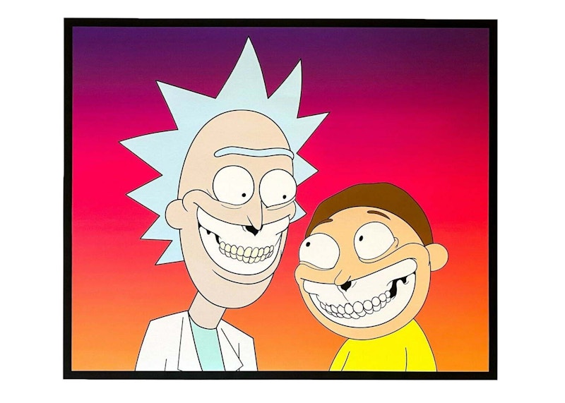Ron English Rick & Morty Grin Print (Signed, Edition of 50)